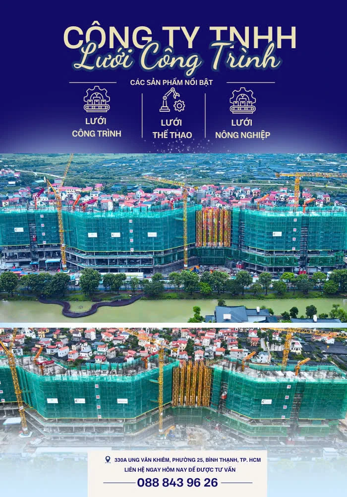 Lựa chọn công ty TNHH Lưới Công Trình – Đối tác tin cậy cho các dự án lớn