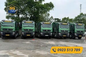 Dịch vụ xe ben vận chuyển 16m3