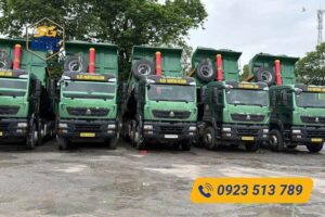 Dịch vụ xe ben vận chuyển cát đá