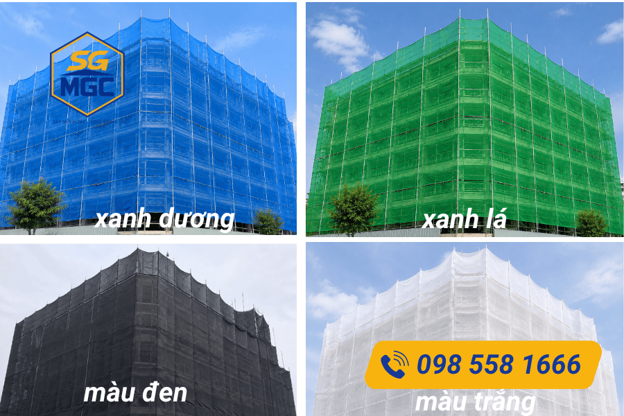 Màu sắc lưới bao che tại Nam Tiến