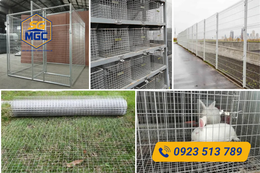 Ứng dụng của lưới thép dạng cuộn